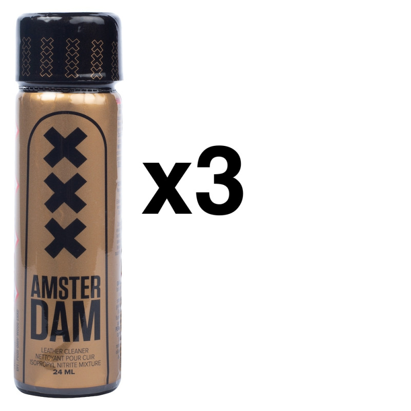 BGP Leather Cleaner AMSTERDAM GOLD 24ml x3